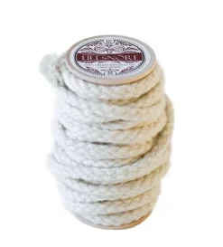 Grunne Produktion AB Ullsnöre|Tätningslist ull - 8 mm ullsnöre vit, 10m