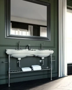 KERASAN S.R.L. Tvättställ|Tvättställ Camden - Dubbelt 120 cm