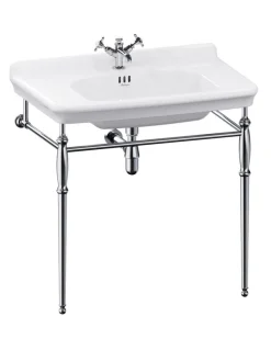 Badex AB Tvättställ|Tvättställ Med Ställning|Tvättställ - Guild 85 cm, kromställning
