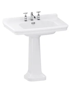 Badex AB Tvättställ Med Pelare|Tvättställ|Tvättställ - Guild 85 cm, piedestal