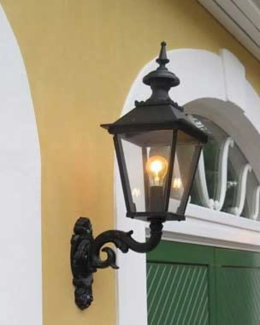 Kulturjern AB Gjutjärnslyktor|Gjutjärnslyktor|Utomhuslampa - Fasadlykta Glimmerö M4