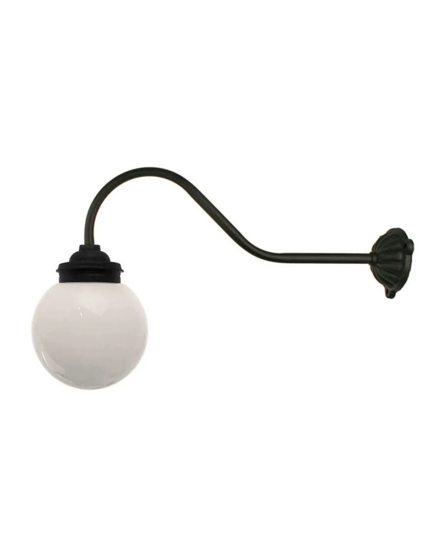 sekelskifte Stallampor & Gårdslampor|Utomhuslampor För Vägg|Utomhuslampa - Gårdslampa 90° krok