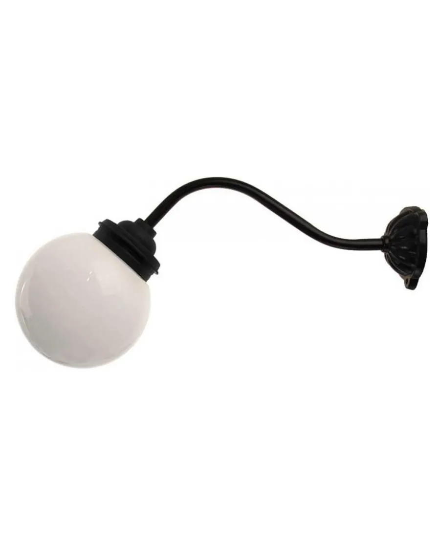 sekelskifte Stallampor & Gårdslampor|Utomhuslampor För Vägg|Utomhuslampa - Gårdslampa 45° krok
