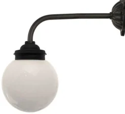 sekelskifte Stallampor & Gårdslampor|Utomhuslampor För Vägg|Utomhuslampa - Gårdslampa 90° lång böj