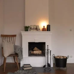 STEFiNA SMiDE AB Vedgaller|Presenttips|Vedgaller smidesjärn – Öppen spis stor