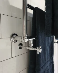 Badex AB Handdukstorkar|Ventiler till handdukstork - Burlington vinklade