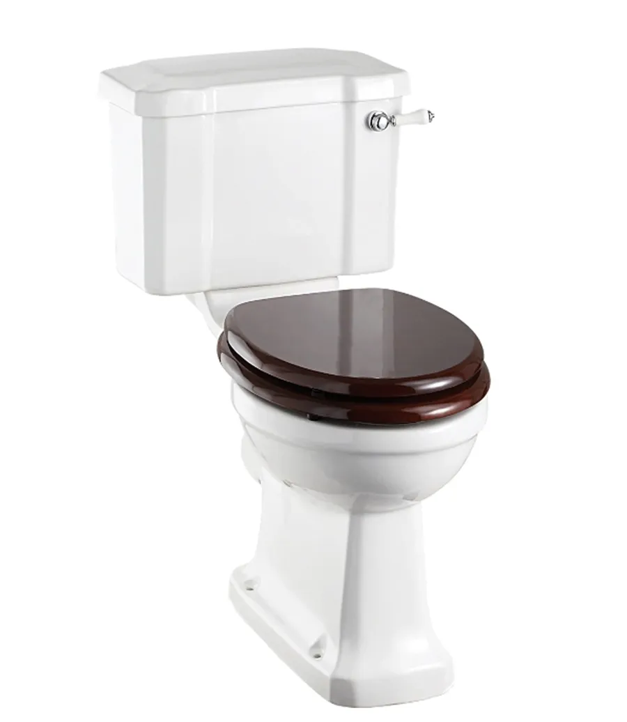 Badex AB Golvstående Toaletter|WC - Burlington golvstående toalett, smal cistern & sits