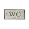 NEXA TECHNOLOGIES Emaljskyltar|Emaljskyltar & Dörrskyltar|WC-skylt - Nickel