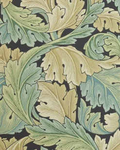 Sanderson Design Group Brands Ltd Mönstrade Tapeter|Blommiga Tapeter|William Morris & Co. Tapet - Acanthus Privet