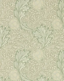 Sanderson Design Group Brands Ltd Mönstrade Tapeter|Blommiga Tapeter|William Morris & Co. Tapet - Apple bay leaf