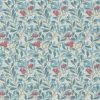 Sanderson Design Group Brands Ltd Mönstrade Tapeter|Blommiga Tapeter|William Morris & Co. Tapet - Arbutus Woad/Russet