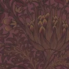 Sanderson Design Group Brands Ltd Mönstrade Tapeter|Blommiga Tapeter|William Morris & Co. Tapet - Artichoke Wine