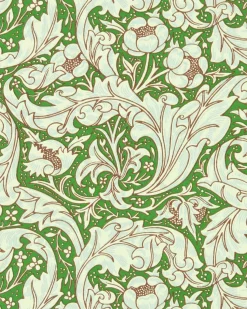 Sanderson Design Group Brands Ltd Mönstrade Tapeter|William Morris & Co - Tapeter|William Morris & Co. Tapet - Bachelor´s Button Leaf Green/Sky