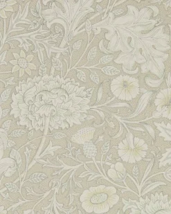 Sanderson Design Group Brands Ltd Mönstrade Tapeter|Blommiga Tapeter|William Morris & Co. Tapet - Double Bough pewter