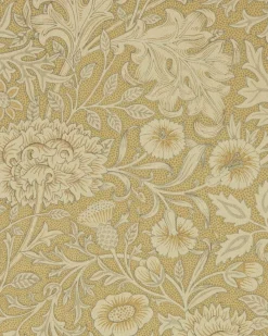 Sanderson Design Group Brands Ltd Mönstrade Tapeter|Blommiga Tapeter|William Morris & Co. Tapet - Double Bough antique gold