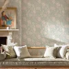 Sanderson Design Group Brands Ltd Mönstrade Tapeter|Blommiga Tapeter|William Morris & Co. Tapet - Double Bough teal rose