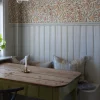 Sanderson Design Group Brands Ltd Mönstrade Tapeter|Blommiga Tapeter|William Morris & Co. Tapet - Fruit Limestone/Artichoke