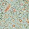 Sanderson Design Group Brands Ltd Mönstrade Tapeter|Blommiga Tapeter|William Morris & Co. Tapet - Newill peppermint russet