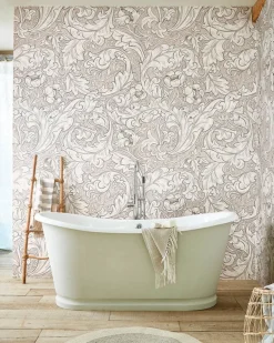 Sanderson Design Group Brands Ltd Mönstrade Tapeter|William Morris & Co - Tapeter|William Morris & Co. Tapet - Pure Bachelor´s Button Grey Blue