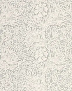 Sanderson Design Group Brands Ltd Mönstrade Tapeter|William Morris & Co - Tapeter|William Morris & Co. Tapet - Pure Marigold Cloud Grey