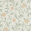 Sanderson Design Group Brands Ltd Mönstrade Tapeter|Blommiga Tapeter|William Morris & Co. Tapet - Scroll Thyme/Pear