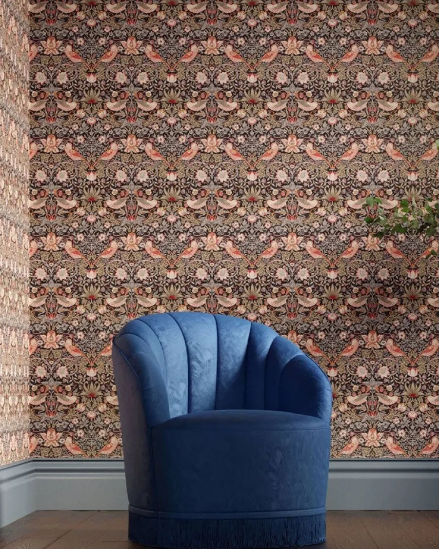 Sanderson Design Group Brands Ltd Mönstrade Tapeter|William Morris & Co - Tapeter|William Morris & Co. Tapet - Strawberry Thief Old fashioned