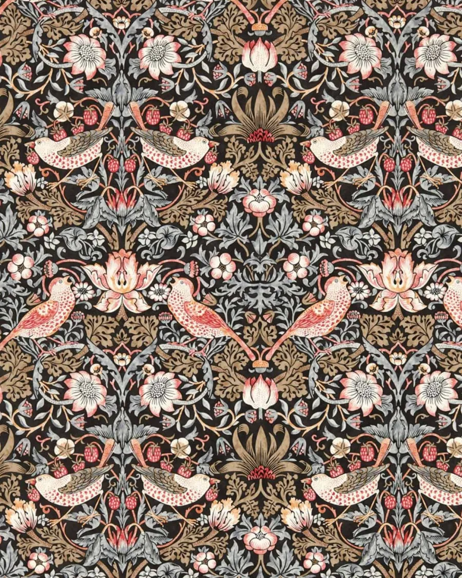 Sanderson Design Group Brands Ltd Mönstrade Tapeter|William Morris & Co - Tapeter|William Morris & Co. Tapet - Strawberry Thief Old fashioned