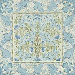 Sanderson Design Group Brands Ltd Mönstrade Tapeter|Blommiga Tapeter|William Morris & Co. Tapet - Wilhelmina indigo