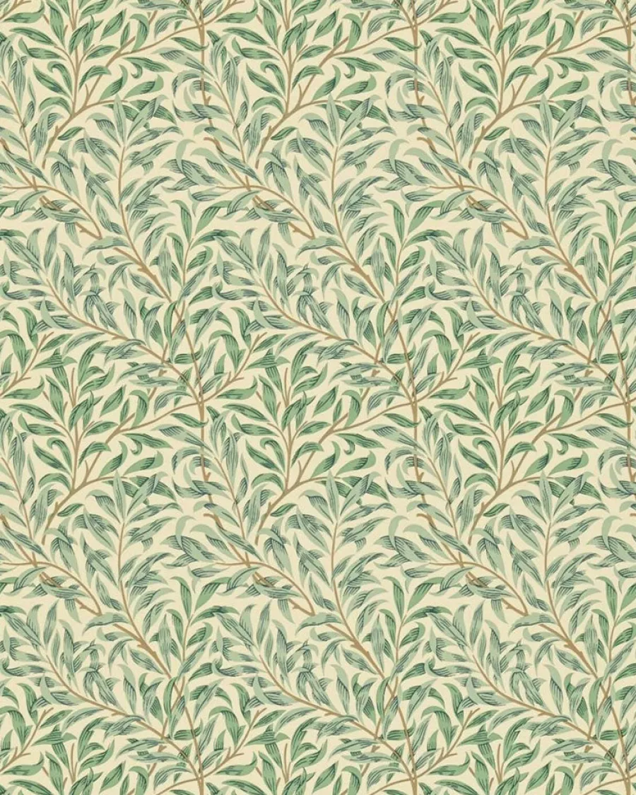 Sanderson Design Group Brands Ltd Mönstrade Tapeter|Blommiga Tapeter|William Morris & Co. Tapet - Willow Boughs Minor