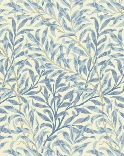 Sanderson Design Group Brands Ltd Mönstrade Tapeter|Blommiga Tapeter|William Morris & Co. Tapet - Willow Boughs Blue
