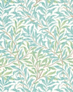 Sanderson Design Group Brands Ltd Mönstrade Tapeter|Blommiga Tapeter|William Morris & Co. Tapet - Willow Boughs Willow/Seaglass