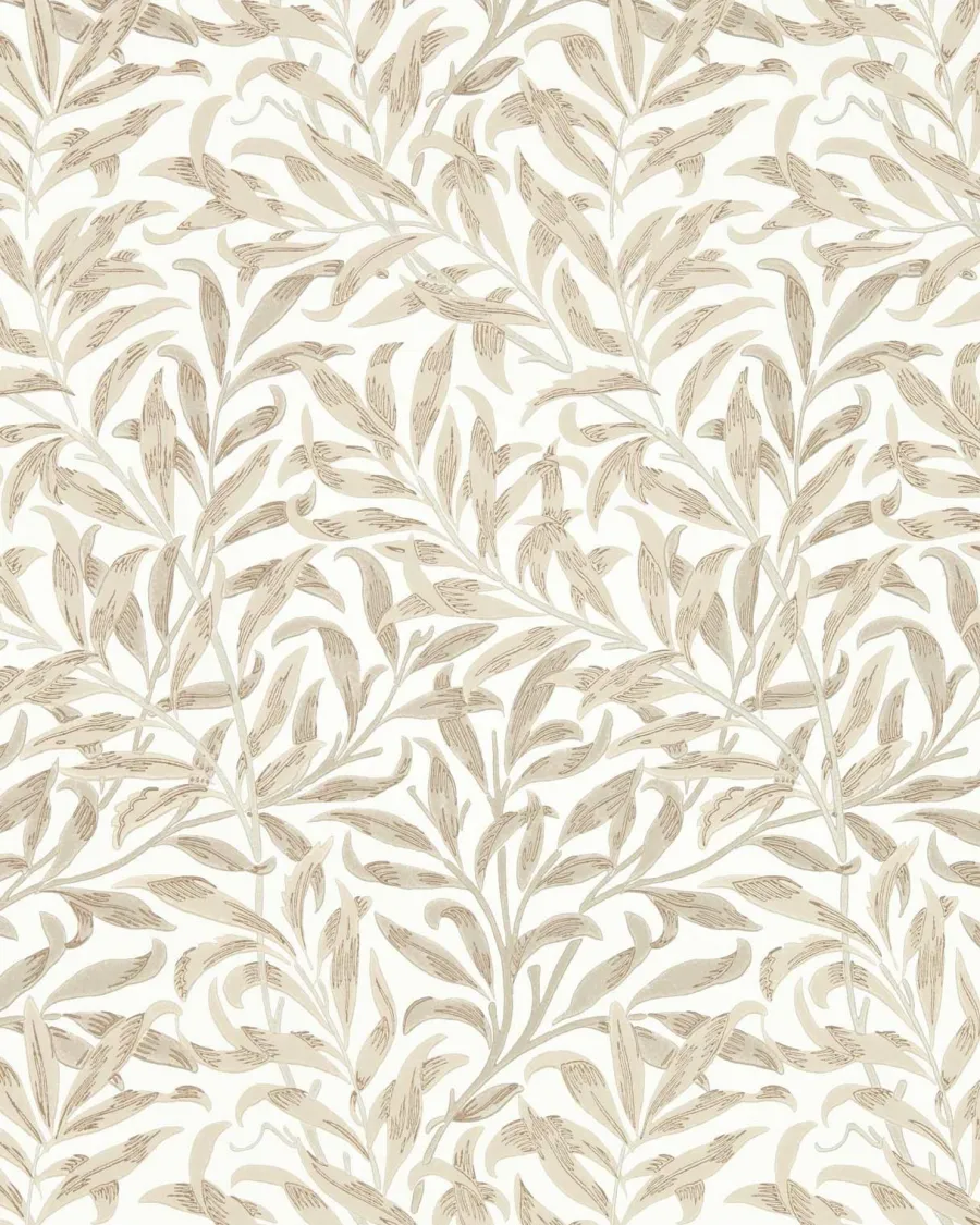 Sanderson Design Group Brands Ltd Mönstrade Tapeter|Blommiga Tapeter|William Morris & Co. Tapet - Willow Boughs Linen