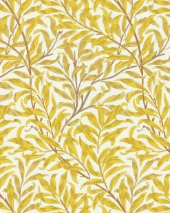 Sanderson Design Group Brands Ltd Mönstrade Tapeter|Blommiga Tapeter|William Morris & Co. Tapet - Willow Boughs summer yellow