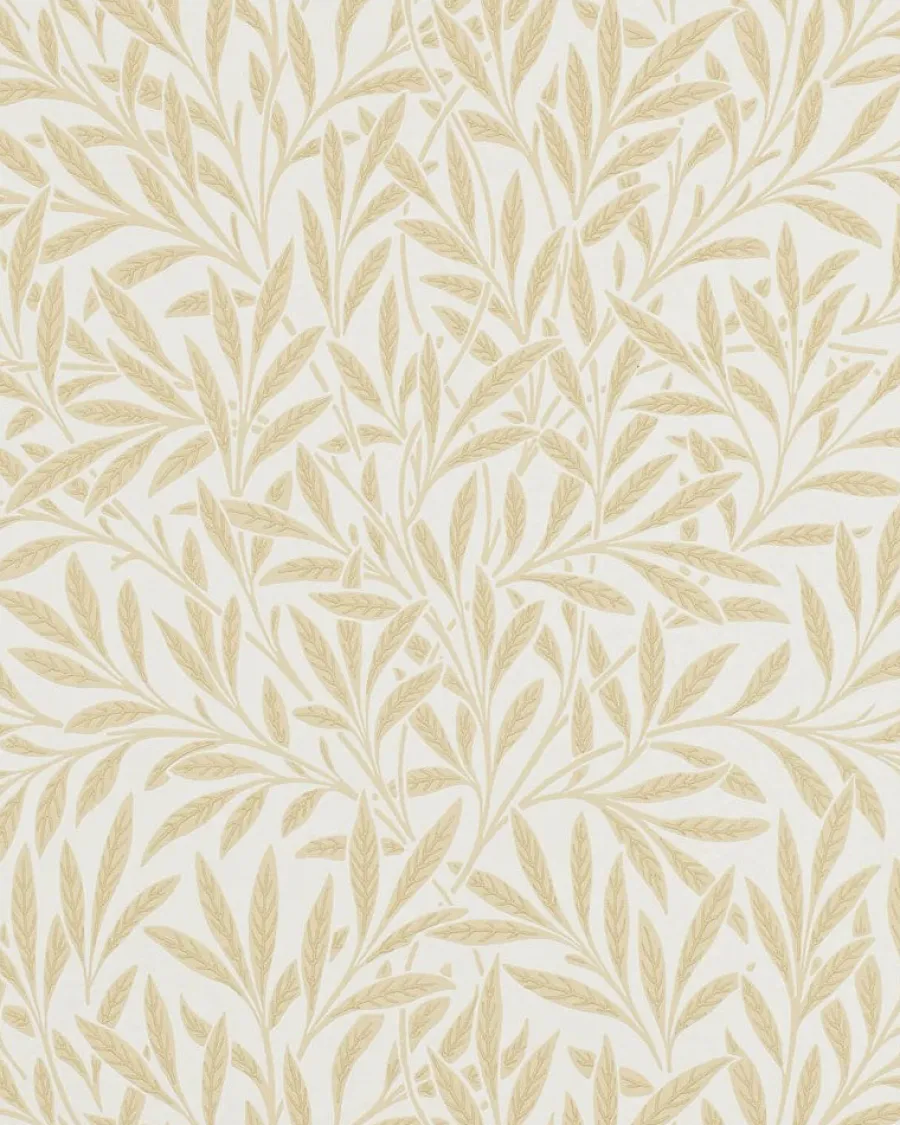 Sanderson Design Group Brands Ltd Mönstrade Tapeter|Blommiga Tapeter|William Morris & Co. Tapet - Willow Buff